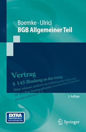 Bild des Verkufers fr BGB Allgemeiner Teil zum Verkauf von BuchWeltWeit Ludwig Meier e.K.