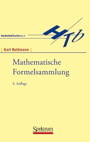 Seller image for Mathematische Formelsammlung for sale by BuchWeltWeit Ludwig Meier e.K.