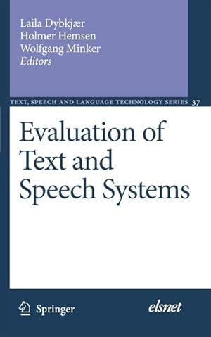 Seller image for Evaluation of Text and Speech Systems for sale by BuchWeltWeit Ludwig Meier e.K.