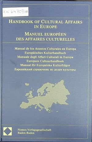 Bild des Verkufers fr Handbook of cultural affairs in Europe. zum Verkauf von Antiquariat Bookfarm