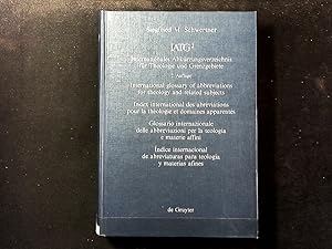 IATG. Internationales Abkürzungsverzeichnis für Theologie und Grenzgebiete. Zeitschriften, Serien...