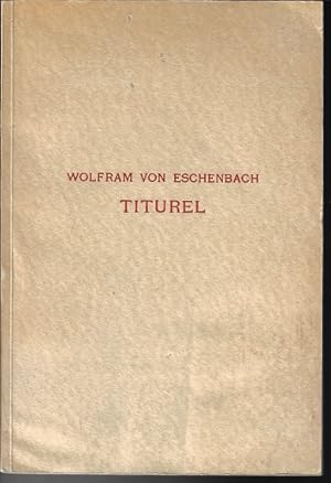 Bild des Verkufers fr Titurel. Zwei Bruchstcke des Gedichtes Sigune und Schionatulander. Mittelhochdeutsch und Neuhochdeutsch. Hrsg. und bertragen von Albert Rapp. Erster Band der Aldus-Bcherei. zum Verkauf von Versandantiquariat Sylvia Laue