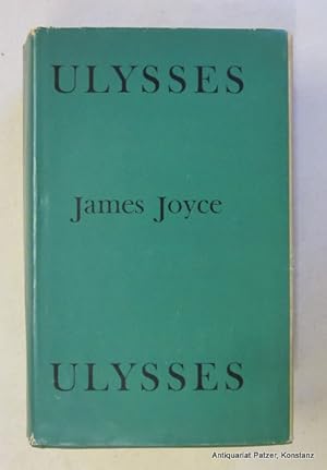 Ulysses. ("This new edition entireley re-set 1960). London, The Bodley Head, (1960). 4 Bl., 939 S...