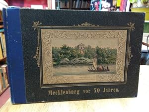 Bild des Verkufers fr Belvedere bey [bei] Neubrandenburg. Kolorierte Lithographie aus Lisch, Meklenburg [Mecklenburg] in Bildern. Hier auf Einbanddecke mit dem Titel "Mecklenburg vor 50 Jahren." montiert. zum Verkauf von NORDDEUTSCHES ANTIQUARIAT