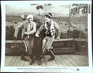 Bild des Verkufers fr Straight, Place and Show 8 X 10 Still 1938 The Ritz Brothers, Ethel Merman zum Verkauf von AcornBooksNH