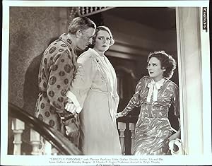 Imagen del vendedor de Strictly Personal 8 X 10 Still 1933 Marjorie Rambeau, Eddie Quillan a la venta por AcornBooksNH