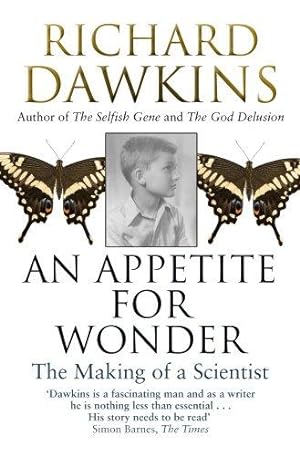 Imagen del vendedor de An Appetite For Wonder: The Making of a Scientist a la venta por WeBuyBooks