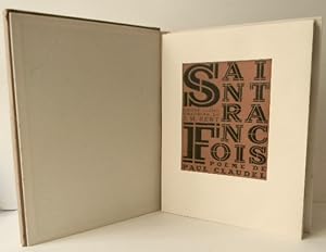 SAINT-FRANCOIS D ASSISE. Poèmes. Lithographies de José Maria Sert.