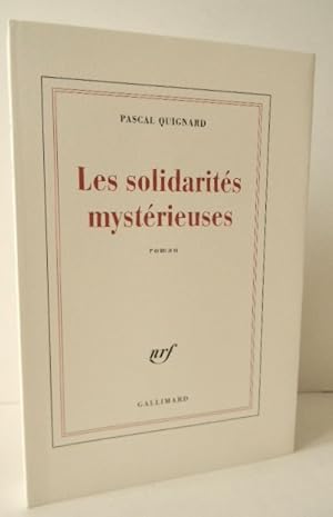 LES SOLIDARITES MYSTERIEUSES