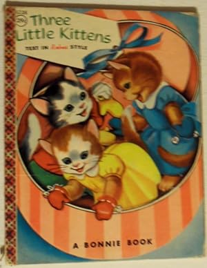 Seller image for Three Little Kittens text in Rebus style for sale by One More Time Books