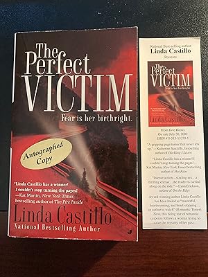 The Perfect Victim, *SIGNED*, mass market paperback, RARE