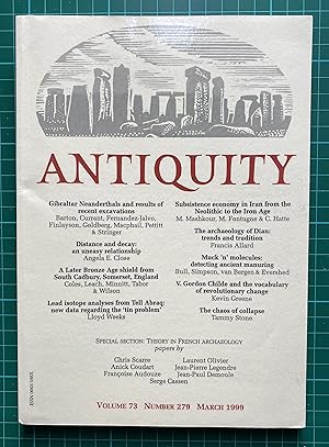 Seller image for Antiquity Journal, Volume 73, Number 279, March 1999 for sale by ACCESSbooks