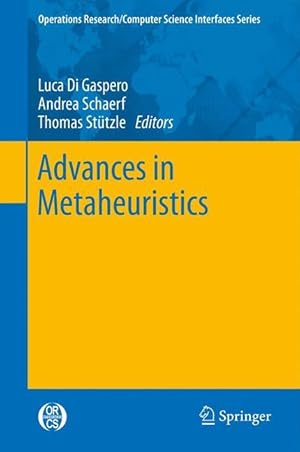 Imagen del vendedor de Advances in Metaheuristics a la venta por moluna