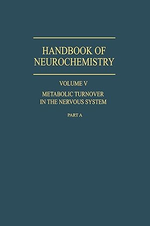 Seller image for Metabolic Turnover in the Nervous System for sale by moluna
