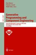 Image du vendeur pour Generative Programming and Component Engineering mis en vente par moluna