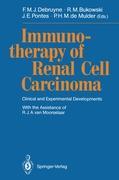 Bild des Verkufers fr Immunotherapy of Renal Cell Carcinoma zum Verkauf von moluna