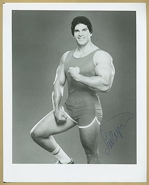 Seller image for Lou Ferrigno - Nice authentic signed photo - Cannes 1989 for sale by PhP Autographs
