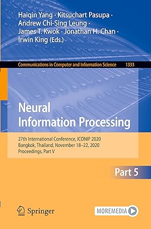 Seller image for Neural Information Processing for sale by moluna