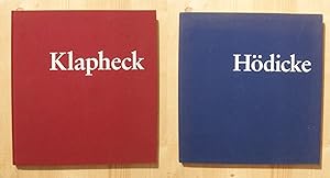 Seller image for Zwei Kataloge: Konrad Klapheck + K. H. Hoedicke for sale by Versandantiquariat Manuel Weiner