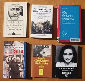 Konvolut mit sechs Bücher: 1. Nicht mich will ich retten! Die Lebensgeschichte des Janusz Korczak...