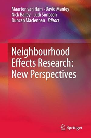 Bild des Verkufers fr Neighbourhood Effects Research: New Perspectives zum Verkauf von moluna