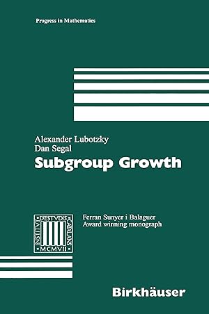 Bild des Verkufers fr Subgroup Growth zum Verkauf von moluna
