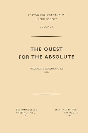 Bild des Verkufers fr The Quest for the Absolute zum Verkauf von moluna