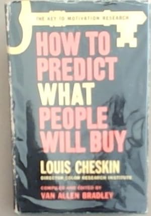 Seller image for How To Predict What People Will Buy for sale by Chapter 1