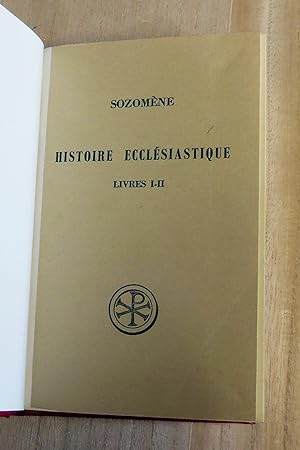 Seller image for Histoire Ecclsiastique, Livres I-II (combined in 1 volume) for sale by Cat's Cradle Books