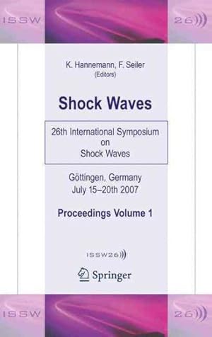 Seller image for Shock Waves : 26th International Symposium on Shock Wave for sale by GreatBookPrices