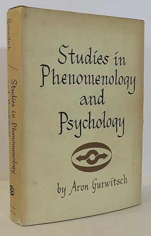 Seller image for Studies in Phenomenology and Psychology for sale by Evolving Lens Bookseller