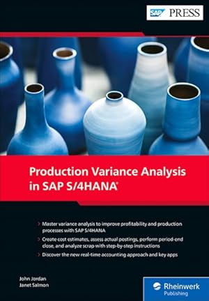 Seller image for Production Variance Analysis in Sap S/4hana for sale by GreatBookPrices