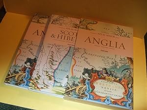 ANGLIA: TWO BOOKS in SLIPCASE: ATLAS MAIOR of 1665: England / Angleterre (volume 1 ) -with Scotia...
