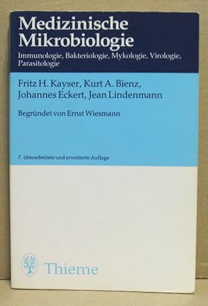 Bild des Verkufers fr Medizinische Mikrobiologie. Immunologie, Bakteriologie, Mykologie, Virologie, Parasitologie. (MED Flexibles Taschenbuch) zum Verkauf von Nicoline Thieme