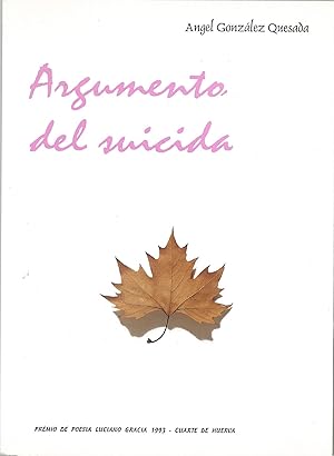 Imagen del vendedor de Argumento del Suicida a la venta por Librera 7 Colores