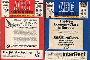 ABC World Airways Guide No. 570 ; December 1981. 2 Parts.