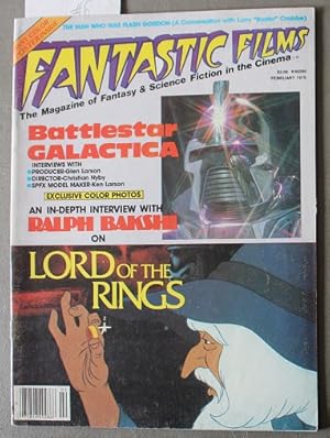 FANTASTIC FILMS Magazine #6 (February 1979 ) Lord of the Rings/Battlestar Galactica Cover & Story