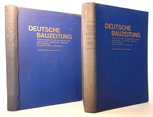 Deutsche Bauzeitung DBZ - 1931. Illustrierte Wochenschrift für Baugestaltung, Bautechnik, Städteb...