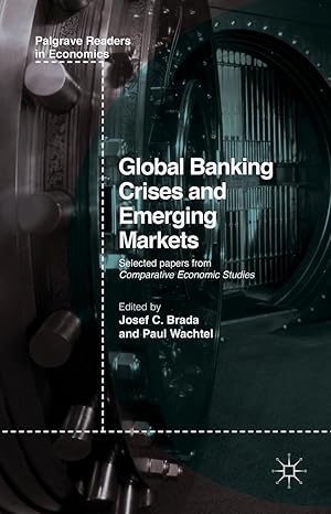 Bild des Verkufers fr Global Banking Crises and Emerging Markets zum Verkauf von moluna