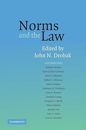 Imagen del vendedor de Norms and the Law a la venta por moluna