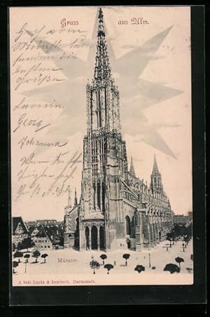 Ansichtskarte Ulm, Münster