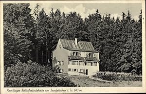 Bild des Verkufers fr Ansichtskarte / Postkarte Sandplacken Oberursel im Taunus Hessen, Hamburger Naturfreundehaus zum Verkauf von akpool GmbH