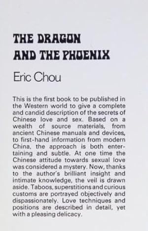 Seller image for The dragon and the phoenix: Love, sex and the Chinese for sale by SPHINX LIBRARY