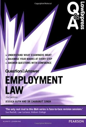 Bild des Verkufers fr Law Express Question and Answer: Employment Law (Law Express Questions & Answers) zum Verkauf von WeBuyBooks