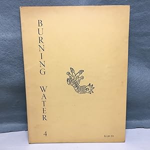 Bild des Verkufers fr BURNING WATER 4 (FALL 1965). zum Verkauf von Any Amount of Books