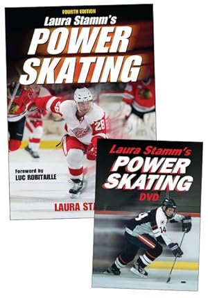 Seller image for Laura Stamm's Power Skating Book + Dvd for sale by GreatBookPrices