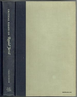 Critical Essays On Randall Jarrell (Signed by John Updike, Philip Booth and Karl Shapiro)