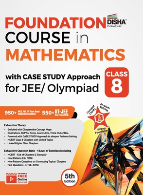 Imagen del vendedor de Foundation Course in Mathematics with Case Study Approach for JEE/ Olympiad Class 8 - 5th Edition (Paperback or Softback) a la venta por BargainBookStores