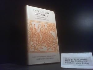 Bild des Verkufers fr Lateinische Gedichte : Mit Holzschnitten aus dt. Frhdrucken. bertr. u. hrsg. / Sammlung Dieterich ; Bd. 299 zum Verkauf von Der Buchecker