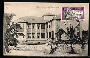 Ansichtskarte Lomé, Bureaux du Câble